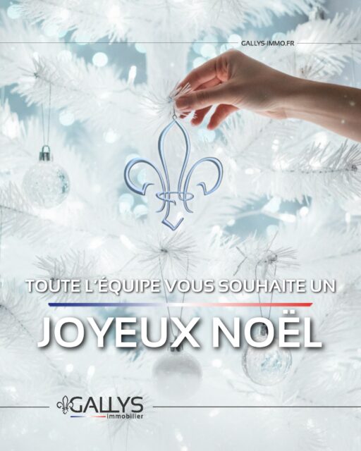 🎄✨ 𝐉𝐨𝐲𝐞𝐮𝐱 𝐍𝐨𝐞̈𝐥 ✨🎄
En cette période de fêtes, toute l’équipe Gallys Immobilier vous souhaite un très Joyeux Noël, rempli de moments précieux, de partage et de sérénité.

𝙈𝙚𝙧𝙘𝙞 𝙥𝙤𝙪𝙧 𝙫𝙤𝙩𝙧𝙚 𝙘𝙤𝙣𝙛𝙞𝙖𝙣𝙘𝙚 𝙩𝙤𝙪𝙩 𝙖𝙪 𝙡𝙤𝙣𝙜 𝙙𝙚 𝙡’𝙖𝙣𝙣𝙚́𝙚. 𝙉𝙤𝙪𝙨 𝙨𝙤𝙢𝙢𝙚𝙨 𝙛𝙞𝙚𝙧𝙨 𝙙𝙚 𝙫𝙤𝙪𝙨 𝙖𝙘𝙘𝙤𝙢𝙥𝙖𝙜𝙣𝙚𝙧 𝙙𝙖𝙣𝙨 𝙫𝙤𝙨 𝙥𝙧𝙤𝙟𝙚𝙩𝙨 𝙙𝙚 𝙫𝙞𝙚, 𝙖𝙪𝙟𝙤𝙪𝙧𝙙’𝙝𝙪𝙞 𝙘𝙤𝙢𝙢𝙚 𝙙𝙚𝙢𝙖𝙞𝙣.

Profitez de ces instants avec ceux qui comptent ❤️
𝘓’𝘦́𝘲𝘶𝘪𝘱𝘦 𝘎𝘢𝘭𝘭𝘺𝘴 𝘐𝘮𝘮𝘰𝘣𝘪𝘭𝘪𝘦𝘳

#JoyeuxNoël #GallysImmobilier #EspritDeNoël #Confiance #ProjetsDeVie